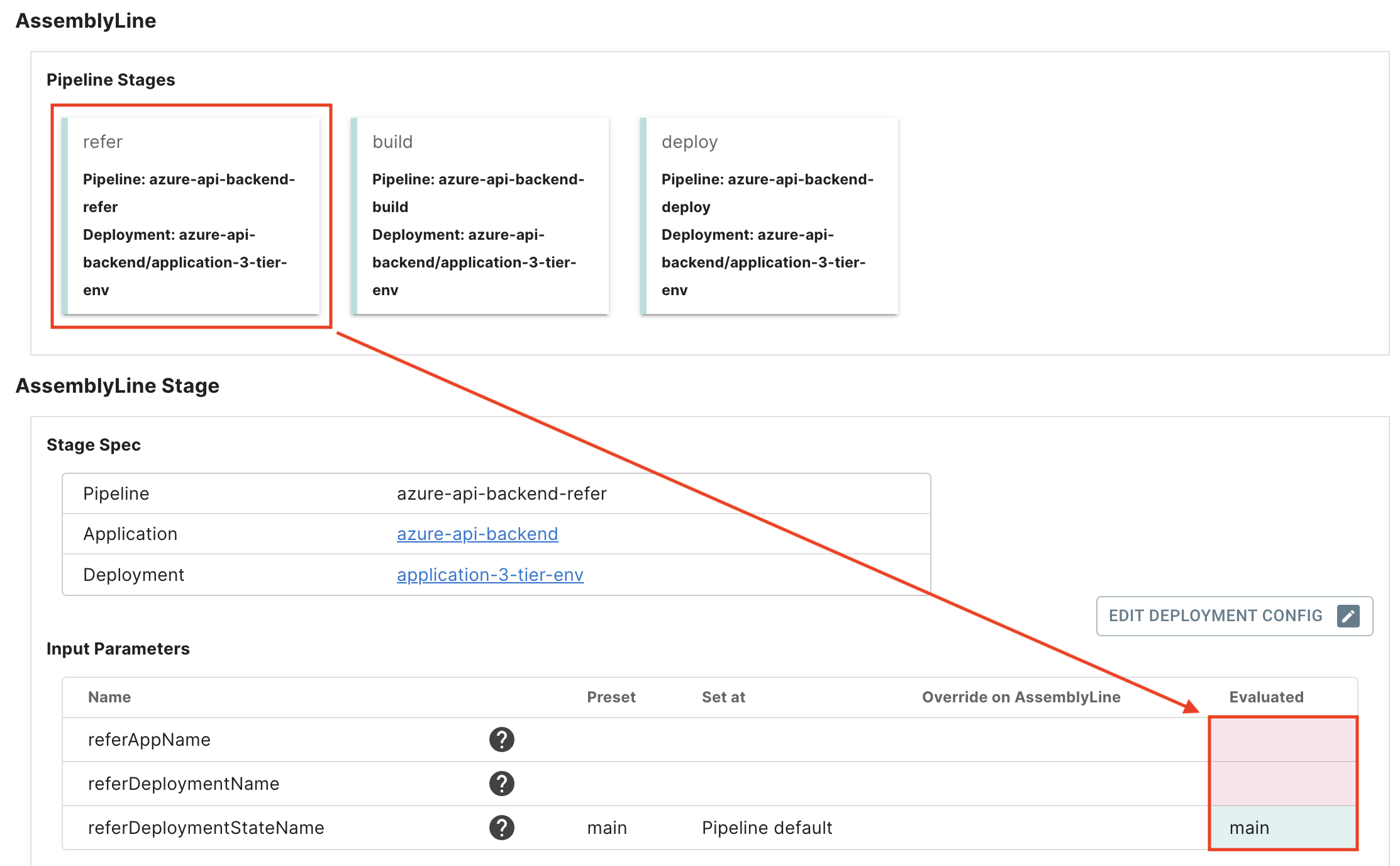 Deployment Configの登録（azure-api-backend）手順