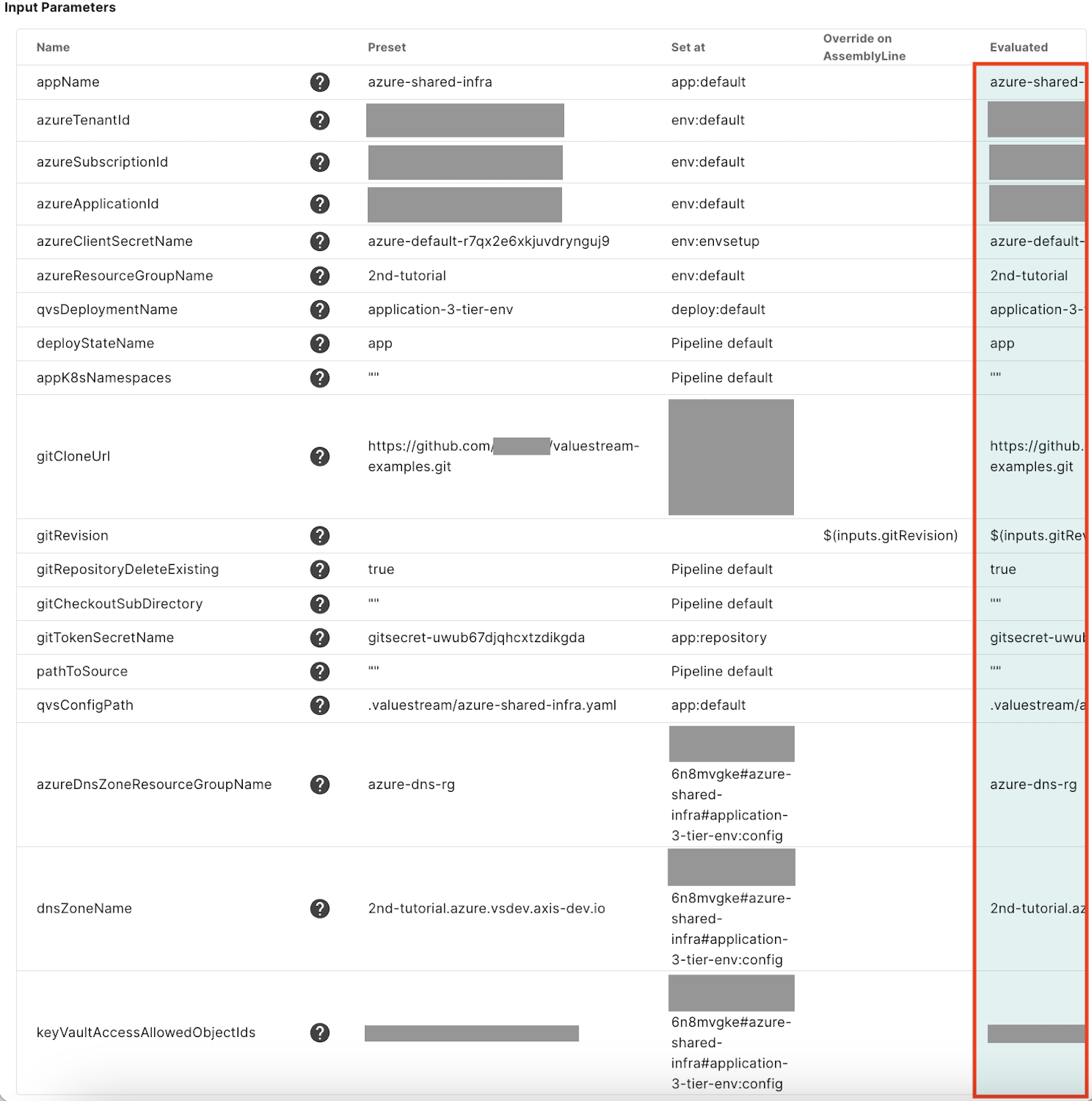 Deployment Configの登録（azure-shared-infra）手順