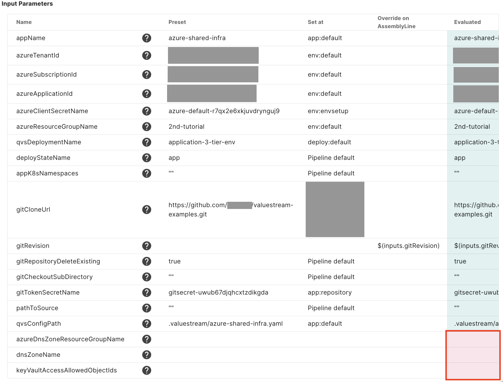 Deployment Configの登録（azure-shared-infra）手順