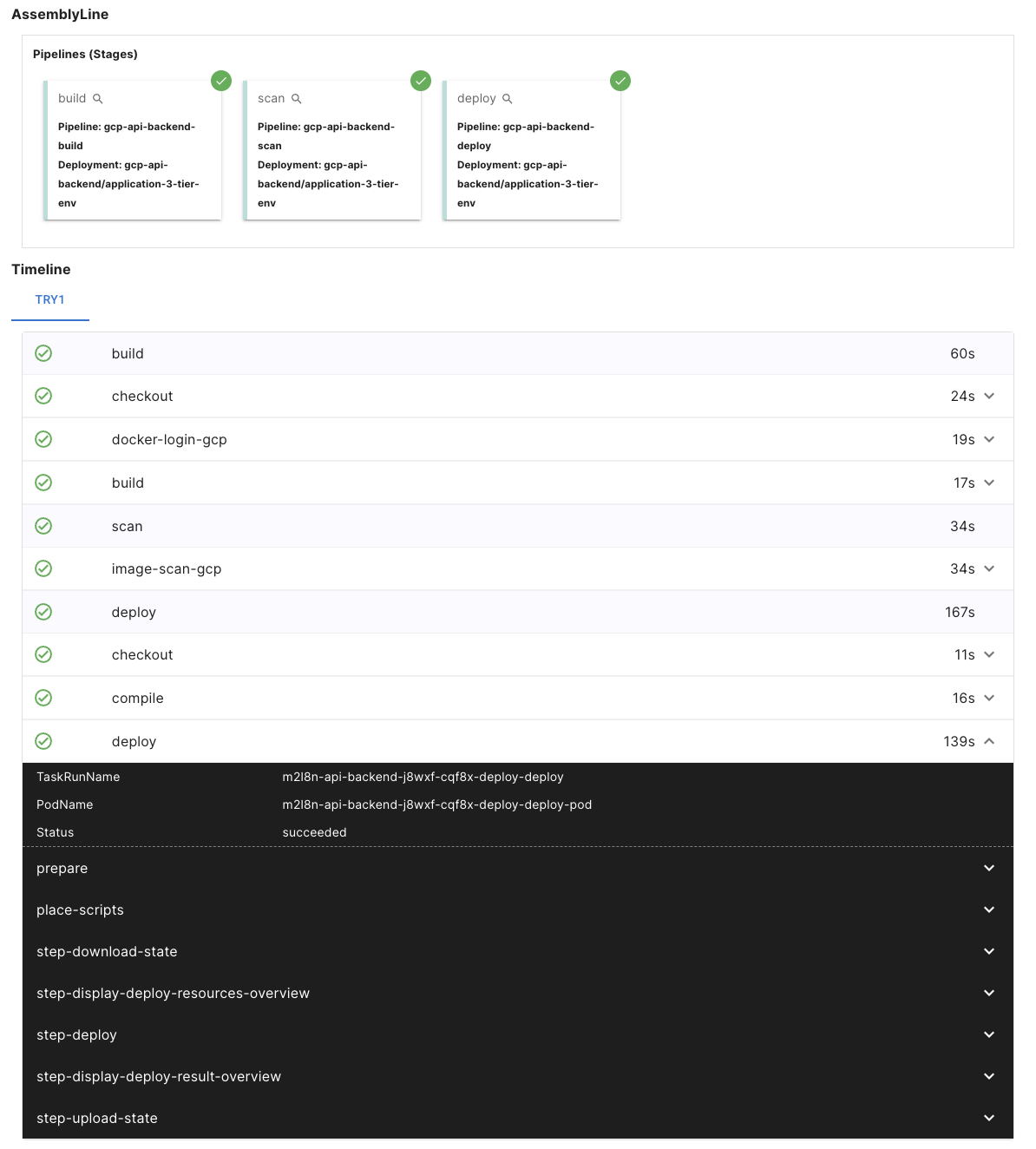 API Backendリソースの削除手順